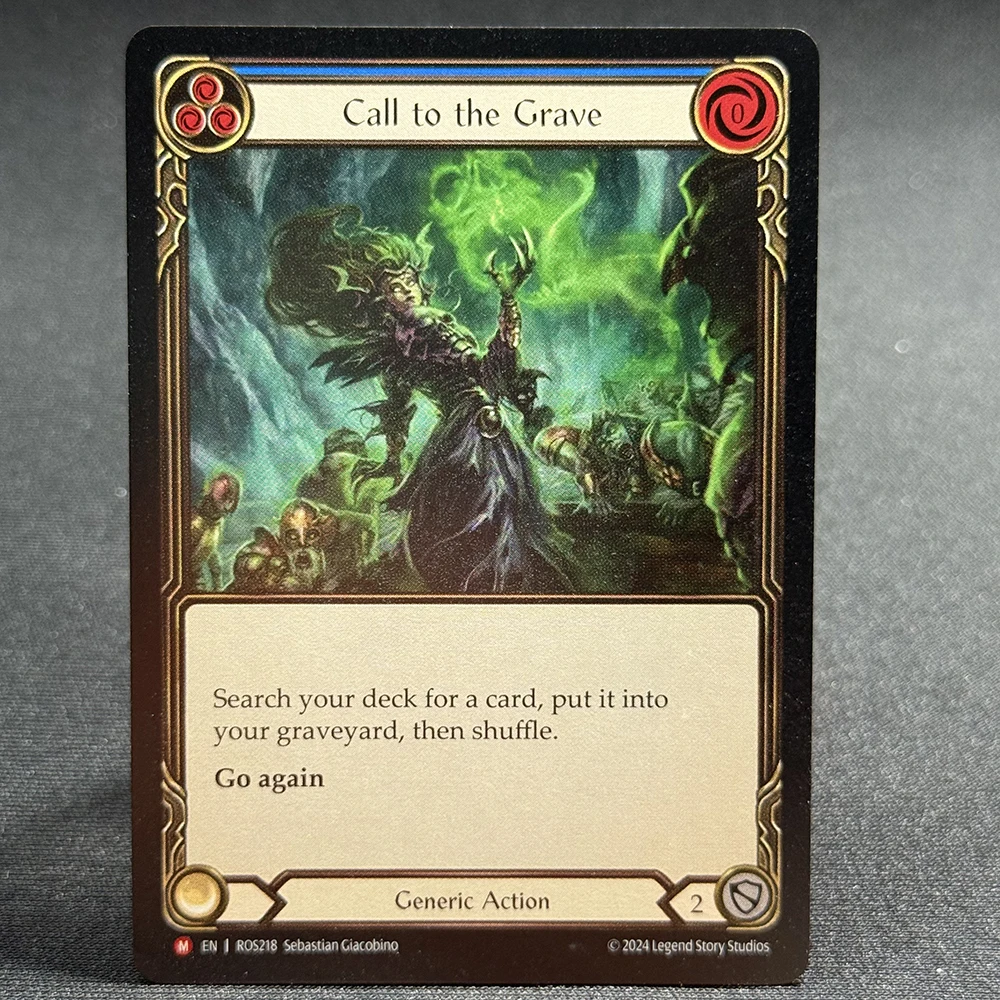 Call to the Grave 3枚 flesh and blood fab Call to the Grave (Extended Art) | Rosetta | Star City Games