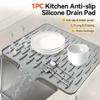Silicone Sink Drying Mat 1