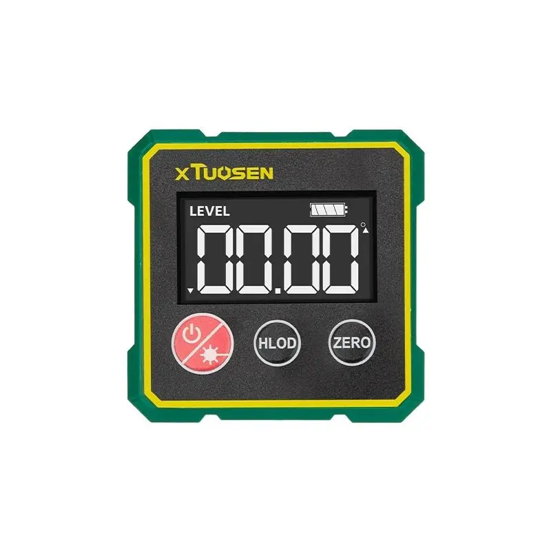 Electronic Level Tool Laser Ruler Dual Axis Angle Measuring Instrument High Precision Digital Inclinometer Box
