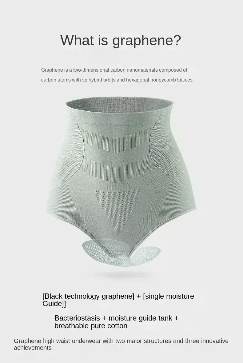Description Picture 4 of itemHigh Waist Shaper Panties Belly Slimming Panties Body Shapers Sexy Women Tummy Control Underwear Abdominal Compression Corset