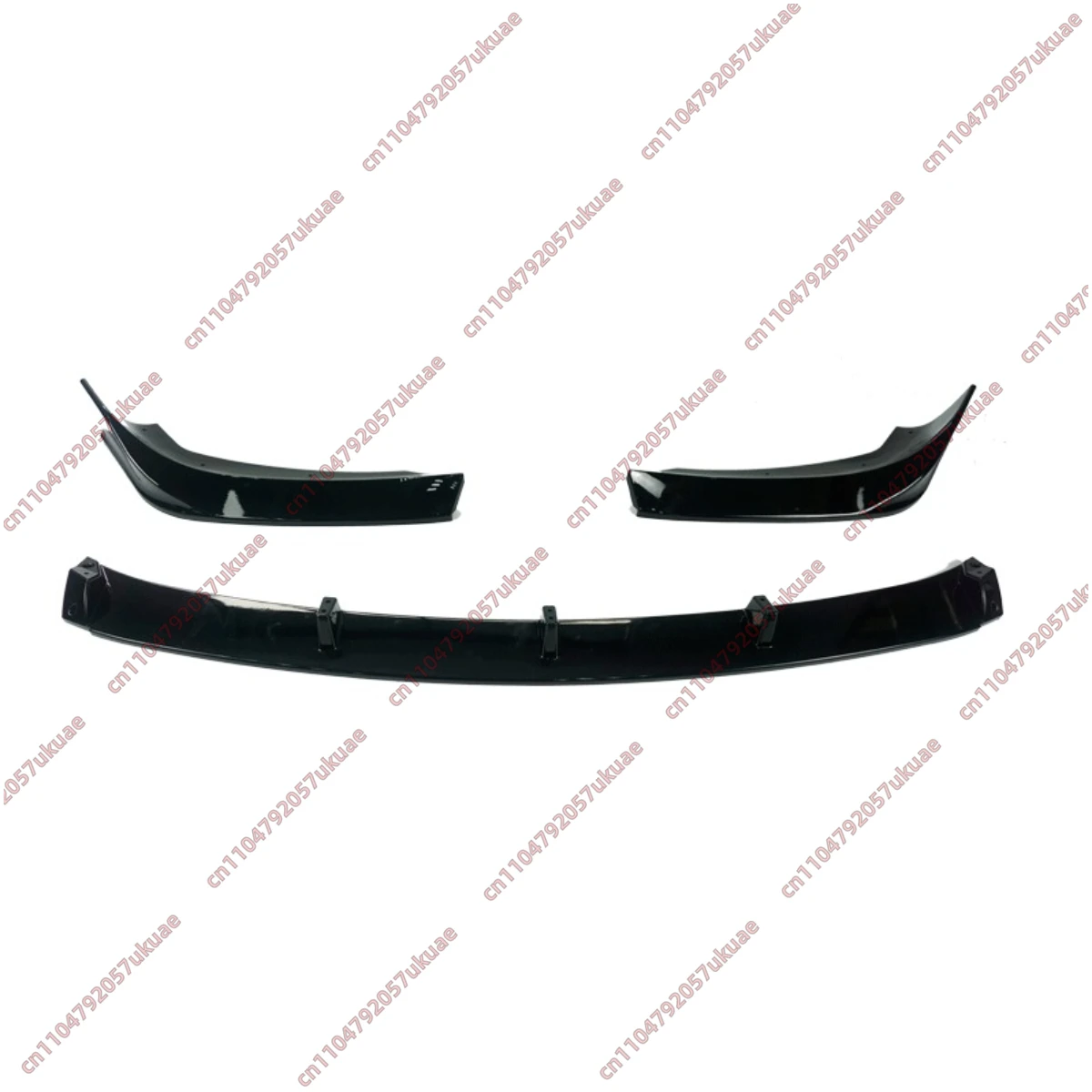 BMW X1 F48 F49 16d 18i 18d 20i 20d 25e 25i 25d 2016-2022 ABS 언더커버 바디킷 턱 트림 튜닝용 프론트 범퍼 립 스플리터