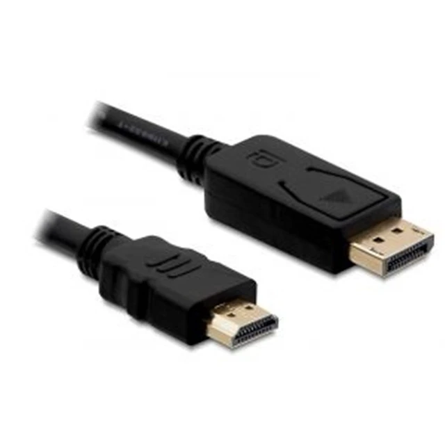 DeLock Cable Displayport HDMI m/m 2M Black - AliExpress