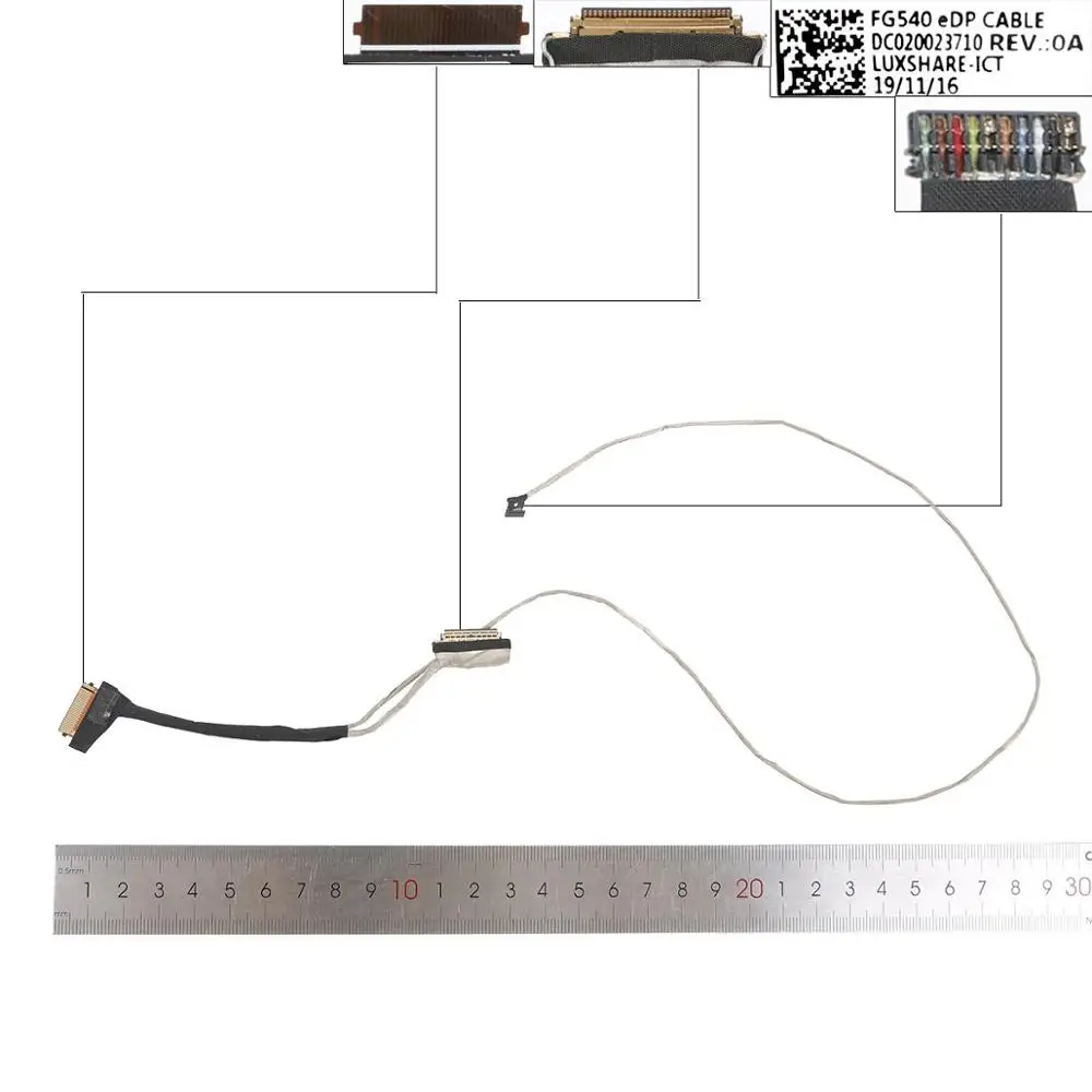 

New LCD LED Video Flex Cable For Lenovo Ideapad L340-15 L340-15api L340-15igm，ORG PN:DC020023700