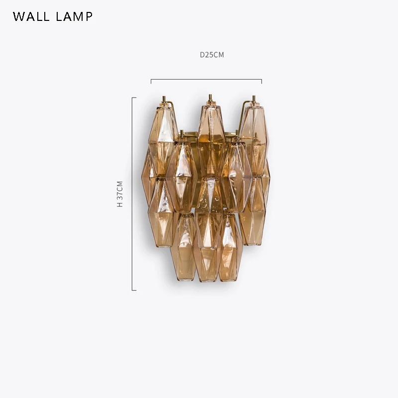 wall lamp amber