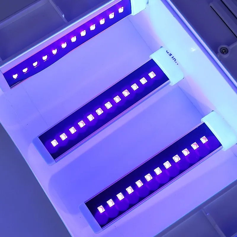 9LEDS/12LEDS/16LEDS Double Light Source UV LED Lam 9W/12W Electronic Inductive Curing Lamp Replacement for Nail Art Dryer 6