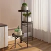 Extra Large Bamboo Plant Stand for Indoor Plants 9 Tier Organizer Living Room 1