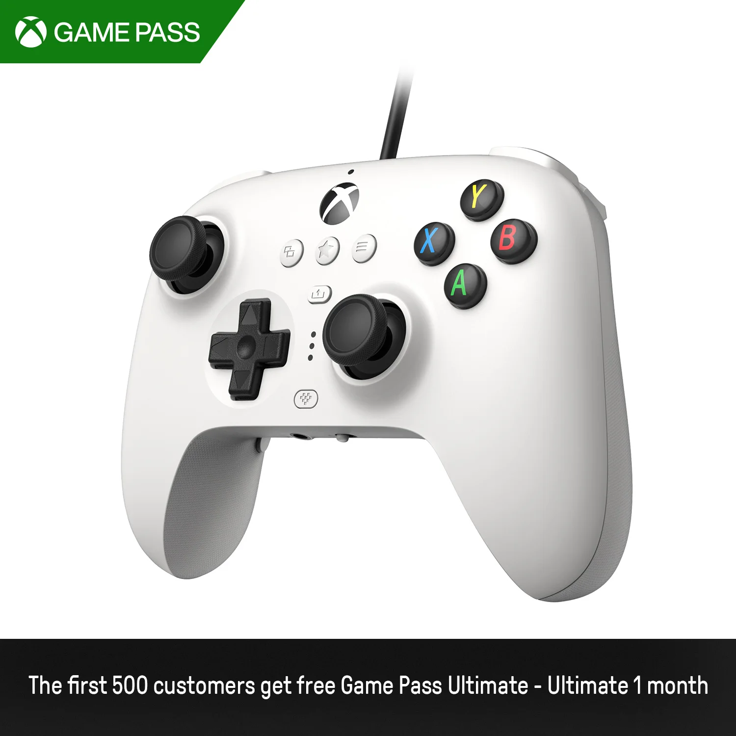 Controle 8bitdo com Fio para Xbox série S/ X / Xbox One/ Windows 10/11