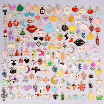 Colorful Enamel Charm Set 1