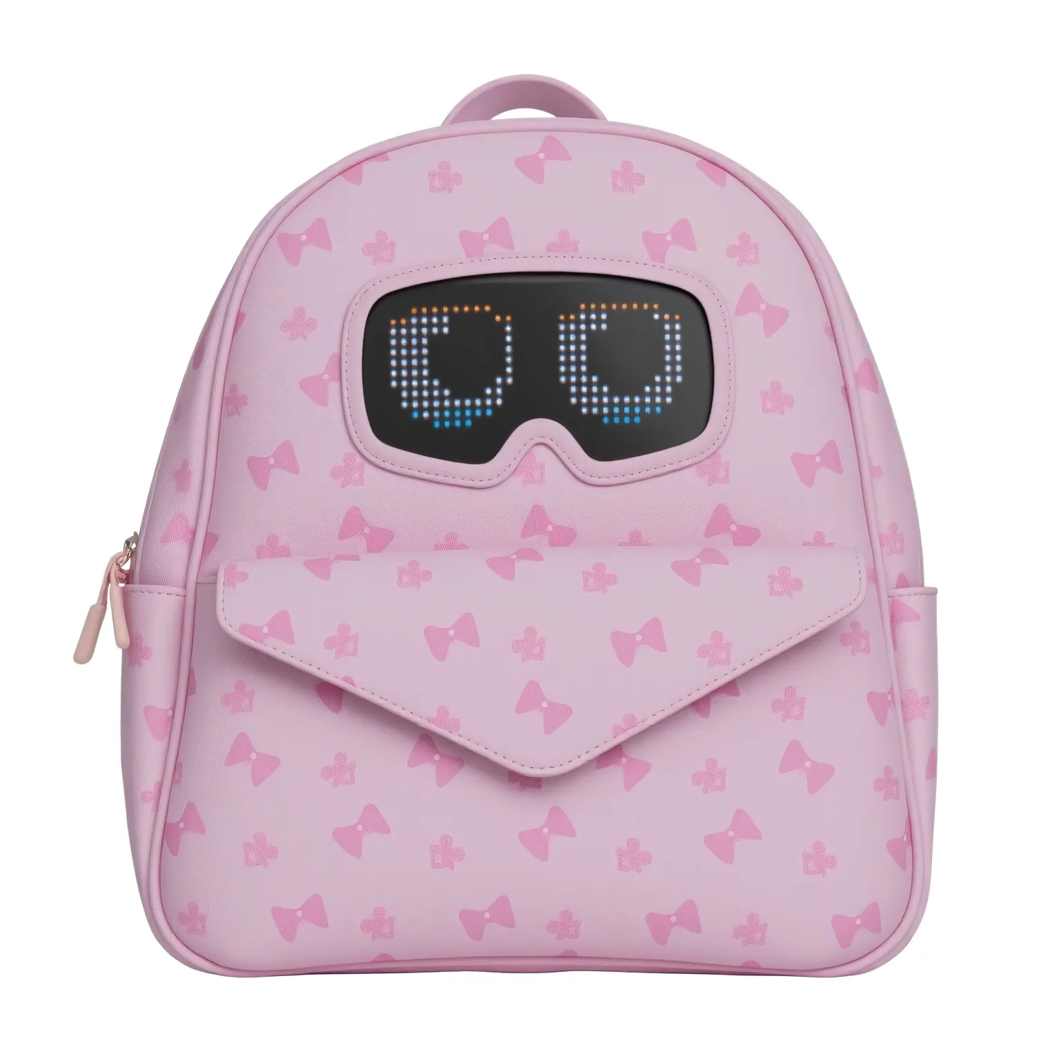 LOY LED Screen Cute Eyes Baby Kindergarten School Bag App Control Display Backpack Stain Resistant Children Kids Knapsack 1