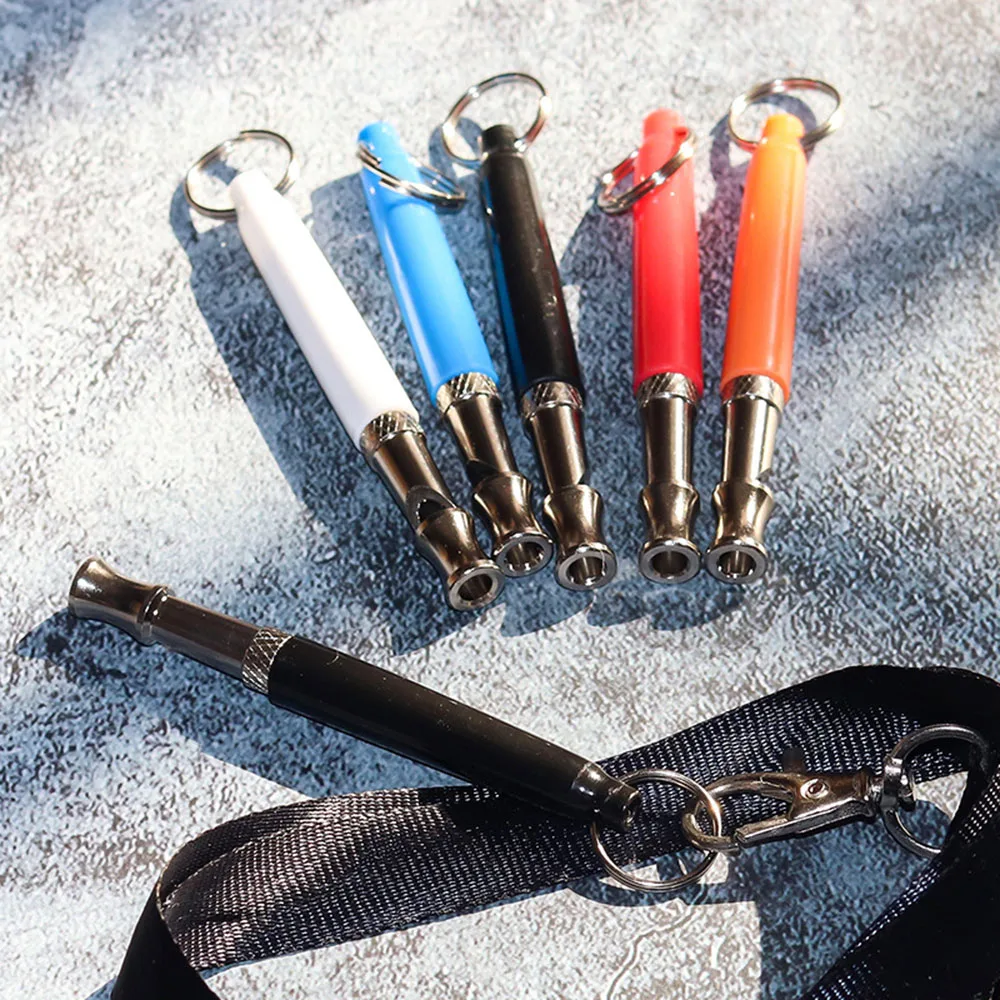 Pet Training Whistle Outdoor Dog Repeller Ultrasonic Dog Whistle Anti Bark Trainings Flute Obedience Tools Puppy Accessories