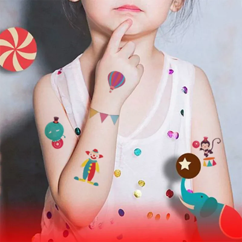 

20Pcs Waterproof Temporary Tattoo Sticker Watercolor Cute tattoo Water Transfer Body Art Fake Tattoo