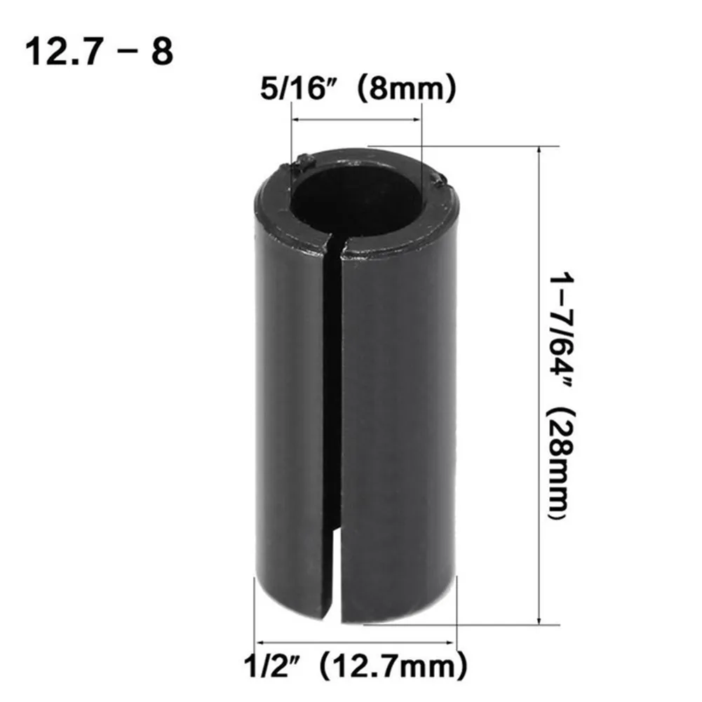 

Router Bit Adapter Collet 6 6.35 8 10 12 12.7mm CNC Milling Cutter Precision Chuck End Mill Adapter Machine Tool Holder