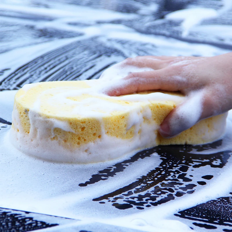 Car Cleaning Sponges Large Honeycomb 8-shaped High-density Sponges Block Car Cleaning Waxing Tool Detailing Accessories car cleaning sponge,car polishing sponge,car cleaning accessories,car cleaning tool