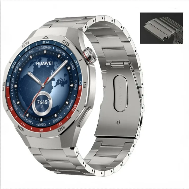 Premium 22mm Titanium Alloy Lightweight Wristband