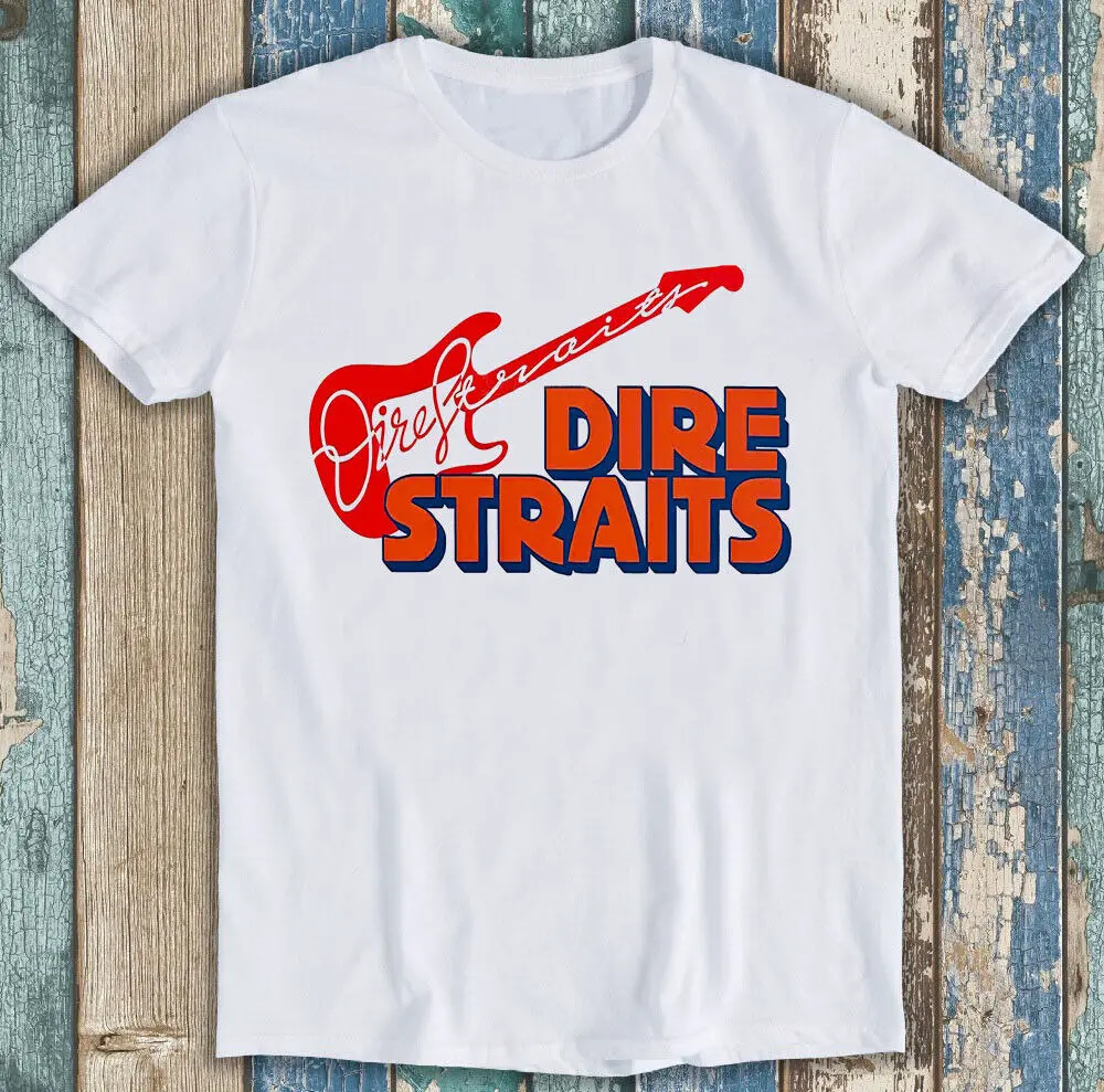 Dire Straded Sultans Of Swing Brothers In Arms Music Meme T Shirt M1407 Maniche Lunghe O Corte