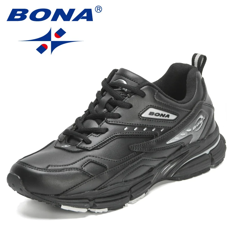 BONA 2022 New Designers Classics Running Shoes Men Brand Breathable Trainers Jogging Shoes Sports Mansculino Zapatillas Hombre