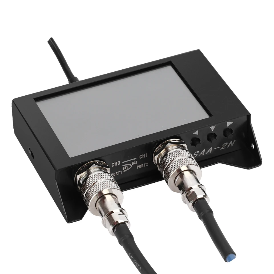 アンテナアナライザー NanoVNA SAA-2N VNAアンテナアナライザー 4インチディスプレイ 50KHz -3GHz ベクト アンテナアナライザー  NanoVNA-F V2 ベクトルネットワークアナライザー 4.3インチ 50kHz-3GHz HF VHF アンテナアナライザー NanoVna  SAA-2N VNA 50KHz -3GHz ... NanoVNA SAA-2N VNAアンテナアナライザー 金属ケース 4インチディスプレイ 50KHz -3GHz ベクトルネットワ