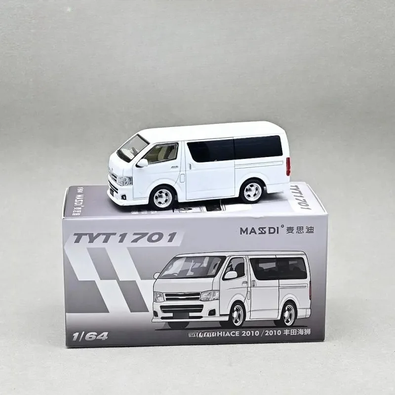 たかさん専用 MASDI ハイエース 改 MASDI 1/64 ハイエース シミュレーション合金バンモデル - 高速配送