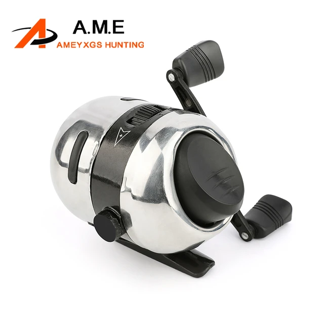 Compound Bow Fishing Reel Stainless Steel High Strength Nylon Fishing Line  Recurve Slingshot Shooting Fishing Reels