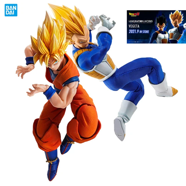 Pose de luta de Son Goku para colorir