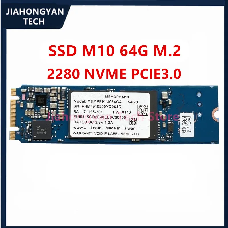 오리지널 솔리드 스테이트 SSD 메모리 가속 캐시 nvme, 인텔 M10 16G 32G 64G 2280 2242 M.2 용, 무료 배송