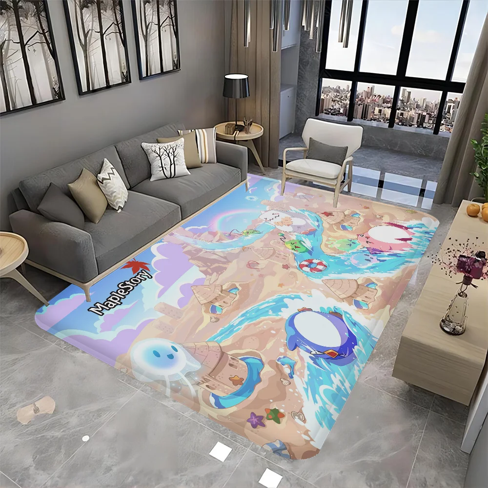 Game Maplestory Long Rugs Nordic Style Home Doormat Bathroom-Toilet Mats Bedroom Hotel Decor Mat 5