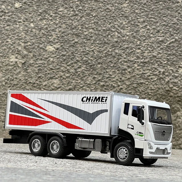 Diecast Auto Modell Junge Spielzeug Transport Fahrzeug Fracht Lkw