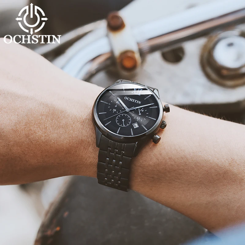 Ochstin 2024 New Fashionable and Gorgeous Commander Series Original Multi functional Quartz Movement Watch Men's Quartz Watch