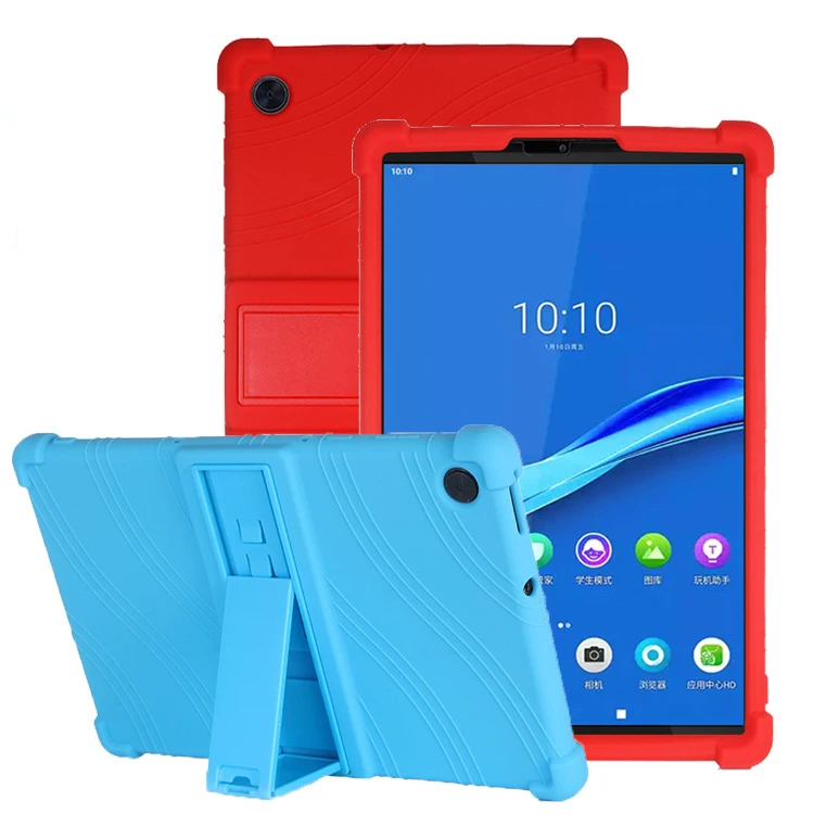 Capa de Silicone Macio para Lenovo Tab Kid Case M10 Plus 3ª Geração 10.6 Fhd 10.3 M10 hd 2ª Geração P10 E10 10.1 m8 e8 8.0