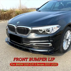 Front Bumper Lip Splitter Diffuser Body Kit Spoiler Bumper Guard Protection For BMW 5 Series G30 525i 530i 2017 2018 2019 2020