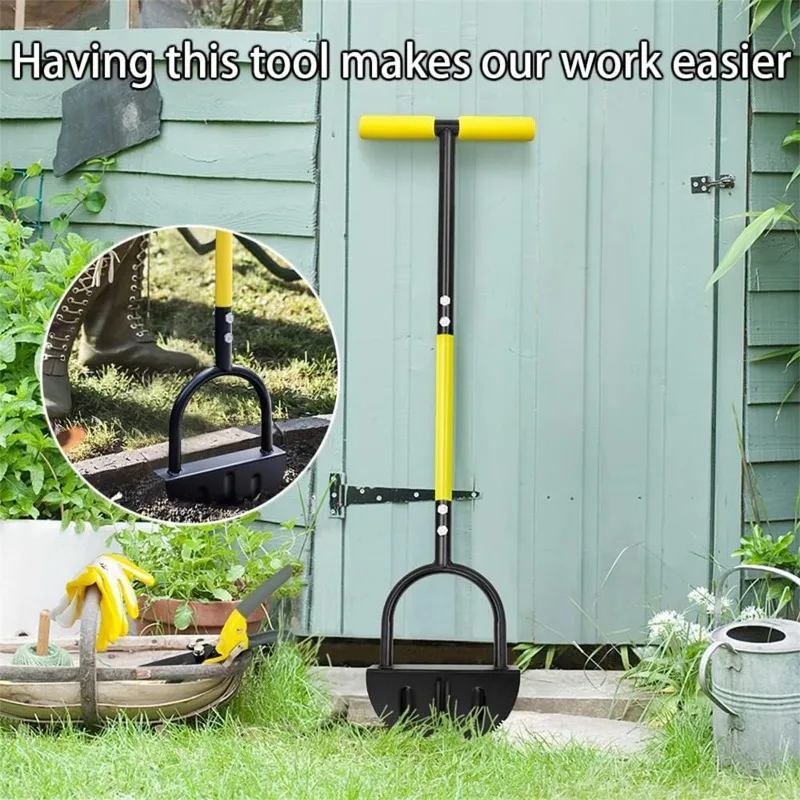 Professional Hand Edgers Portable Half Moon Shape with Handle Edge Trimmer Gardening Tools and Equipment Garden Accessories 6
