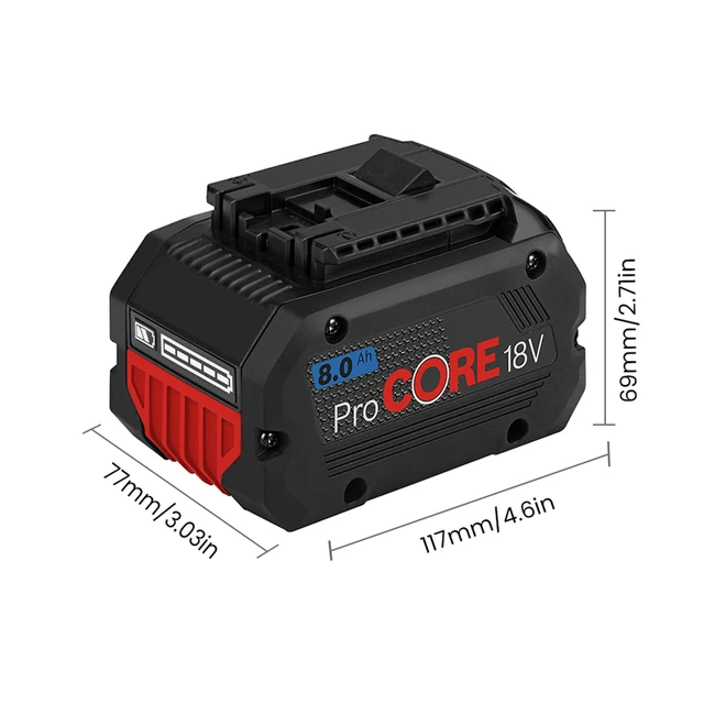 Batterie BOSCH GBA 18V 5,5 Ah ProCORE