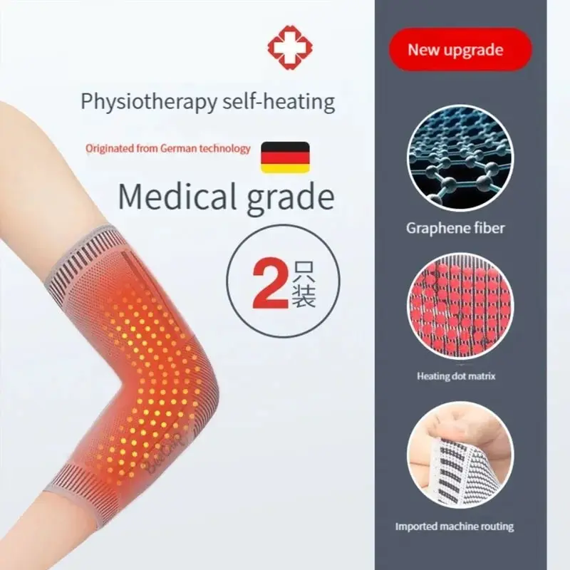 Elbow support brace Graphene Elbow Pads Tennis Elbow Special Sheath Self-Heating Sprained Joints to Keep Warm Hand and Arm Wristbands