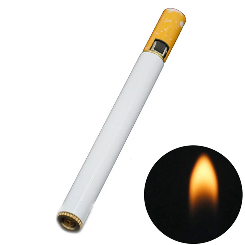Butane Gas Lighter Cigarette Lighter Creative Cigarette Lighters Mini Torch Butane Jet Gas Lighter Smoking Accessories For Friends (Without Gas)