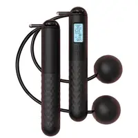 Cordless Weighted Jump Rope For Fitness Training Anti-Slip Smart Counting Jumping Rope Ropeless Skipping Rope with Counter 1