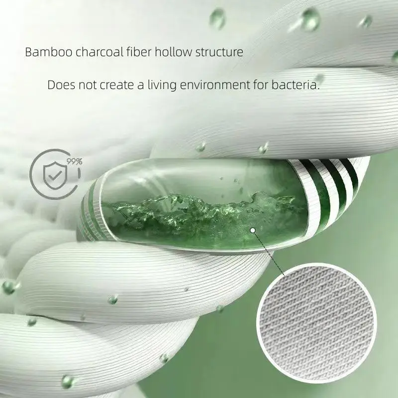 10 Pair Men's Bamboo Socks Anti-bacterial And Anti-odour Soft Business Socks Wearable And Breathable Casual Socks For Men