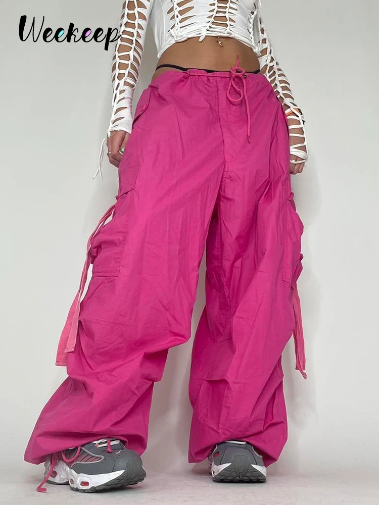 Weekeep Oversized Cargo Pants 2022 