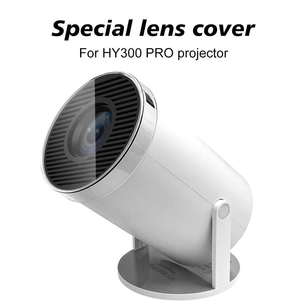 HY300Pro Projector Lens Protection Cover Fully Transparent Avoid dust Special For HY300pro Projector