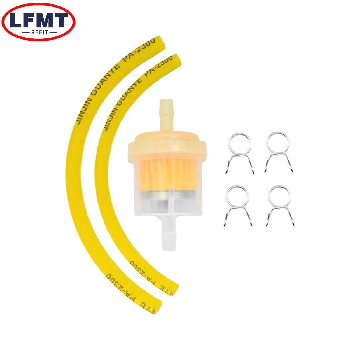 Motorcycle fuel filter Universal Gas fuel filters 49cc 50cc 110cc 125cc For motorcycle Motocross dirt pit bike Moped scooter ATV Go kart