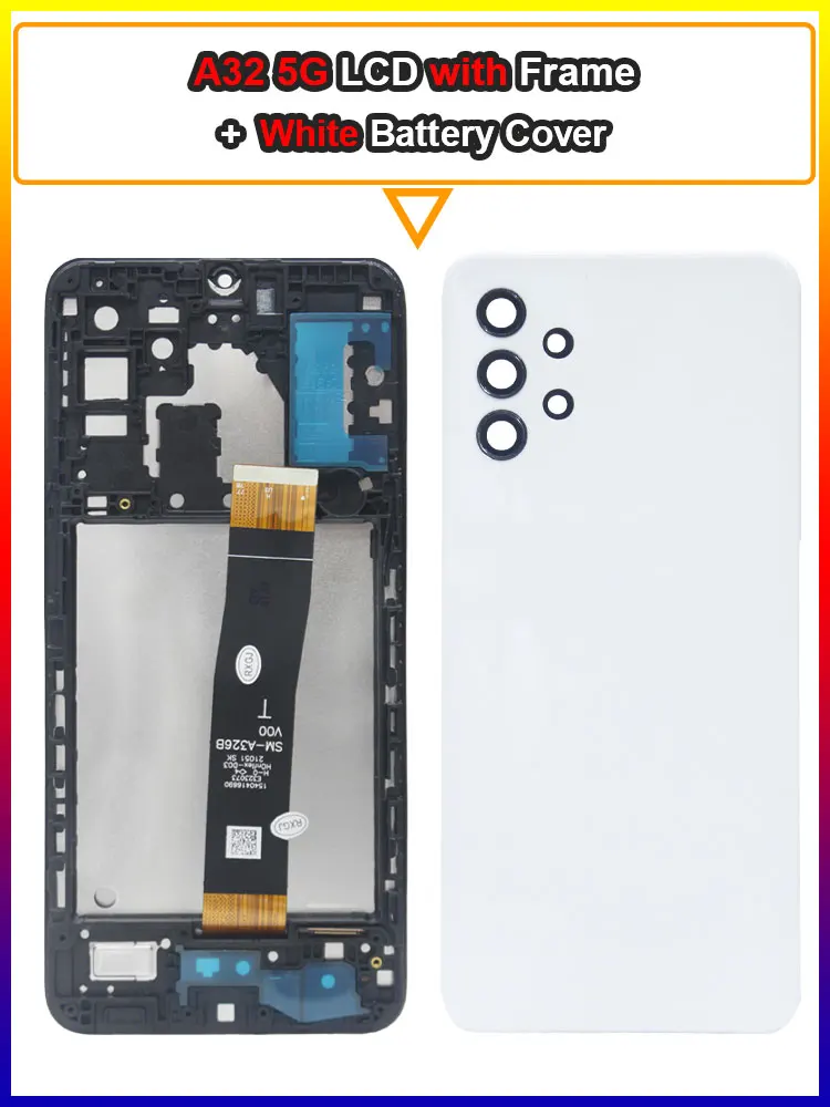 LCD F White Cover