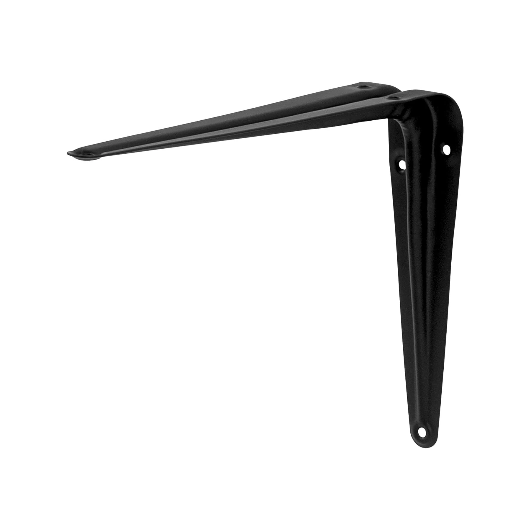 2pz Ménsula de acero negra 6 x 8', FIERO 44452