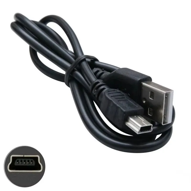 Cavo Di Sincronizzazione Retrattile USB 2.0 A Mini USB – Per Fotocamere, GPS, Telefoni – Dynex