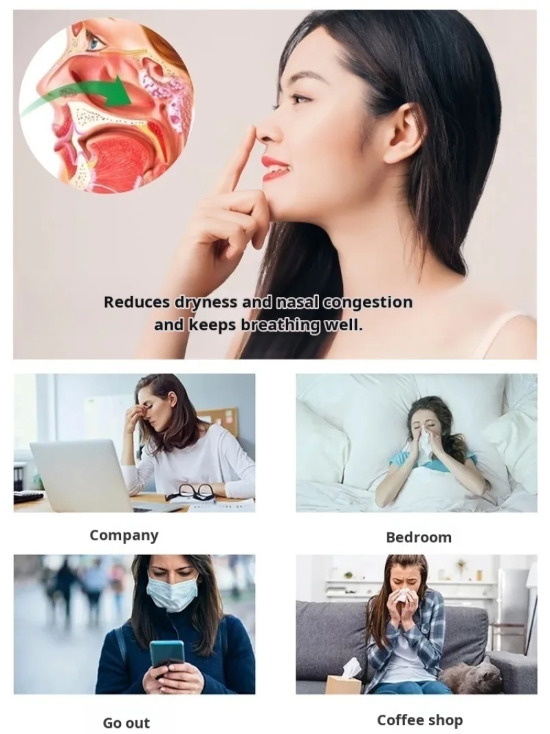 Neck Face Massager BioNase Nose Rhinitis Sinusitis Cure Therapy Nose Massage Hay Fever Low Frequency Pulse Laser Runny Sneeze Treatment Machine neck face massager electrotherapy skin care tool laser pen therapy skin care device