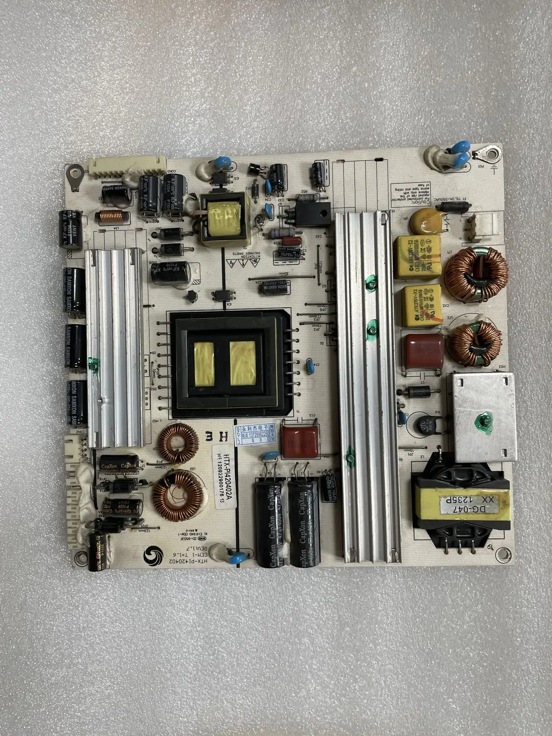 Shippingl 100 Teste para Haier Le46lxw1 Le46lnw7 Le55lxz1 Htx-pi420402a Placa de Energia