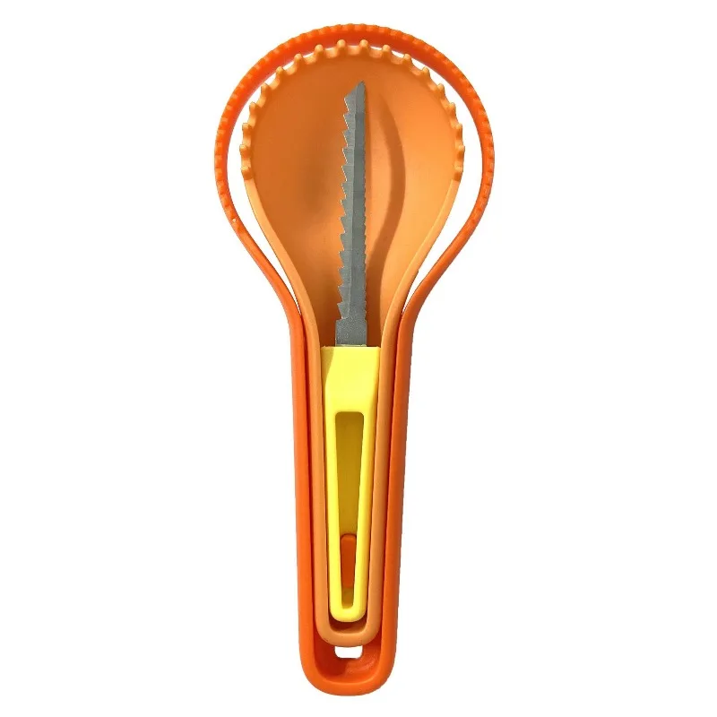 Winter Hot Pot Wax Gourd Carving Tool - Pumpkin Corer Set, 3-in-1 Fruit & Vegetable Sculpting Kit for Creative Food Decoration