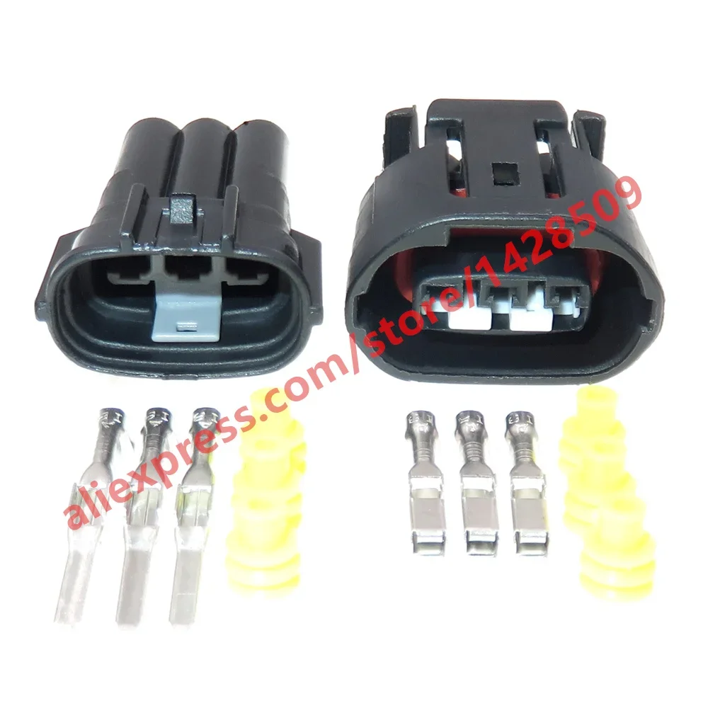 Description Picture 3 of item1 Set 3 Pin 2.2 Series 6188-0282 6189-0443 Car Electric Generator Regulator Waterproof Wiring Connector 90980-11348 90980-11349