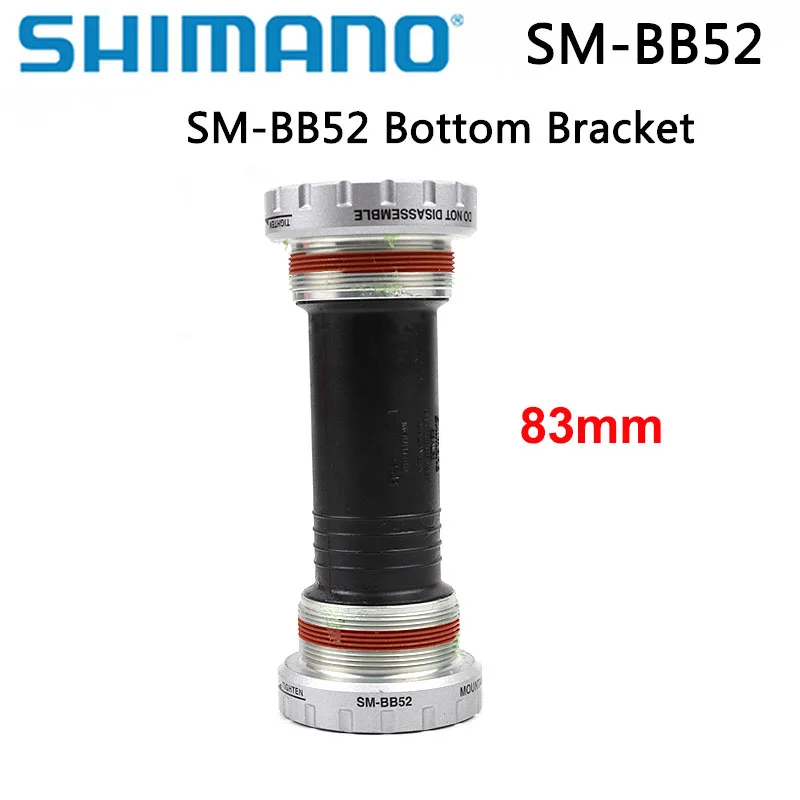 Shimano Deore SM BB52 Hollowtech II Mountain Bike Bottom Bracket 68/73mm BB52D 83mm(BSA) Bottom Bracket bicycle bottom bracket