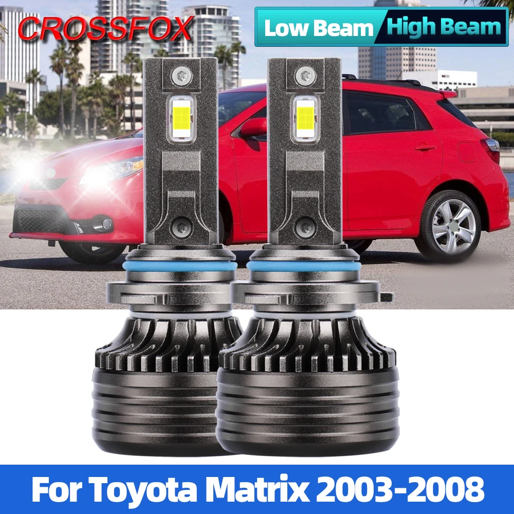 

Светодиодные лампы для автомобильных фар HB3 9005 HB4 9006 120 Вт 30000LM Автомобильные фары для Toyota Matrix 2003 2004 2005 2006 2007 2008