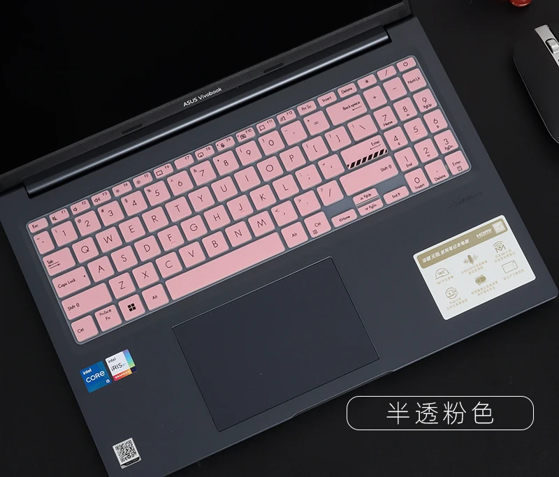 Asus VivoBook Pro 15 OLED K6502Z K6502ZE K6502ZC K6502 K 6502 ZE ZC 15.6 인치 용 실리콘 노트북 키보드 커버 스킨 프로텍터