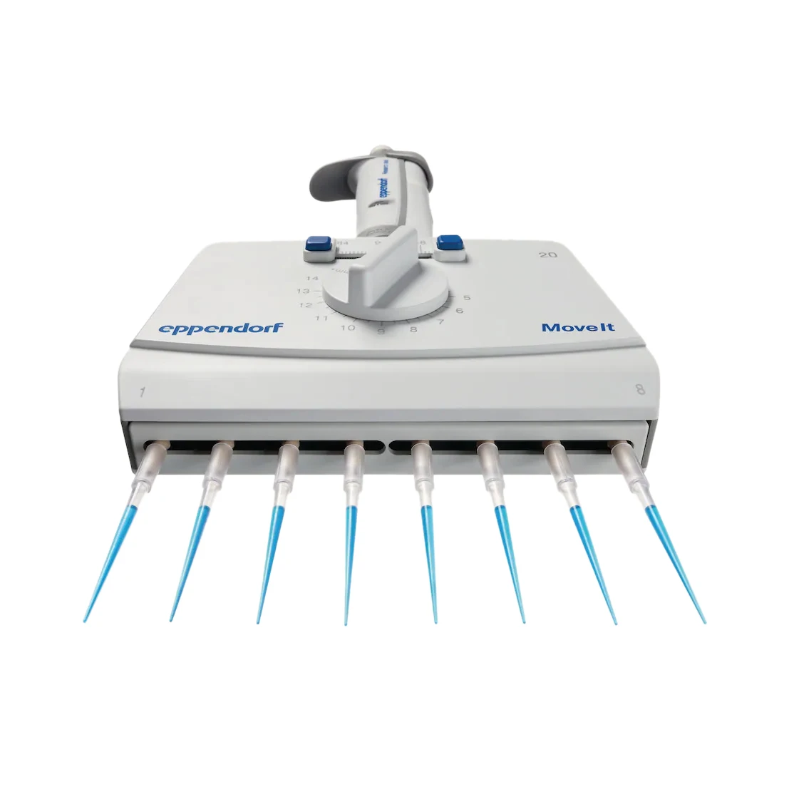 Eppendorf Pipettor Pipet Multichannel Channel Move It, 56 OFF